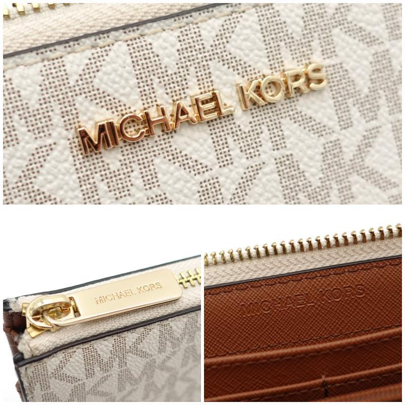 未使用 Michael Kors マイケルコース シグネチャー L字 長財布
