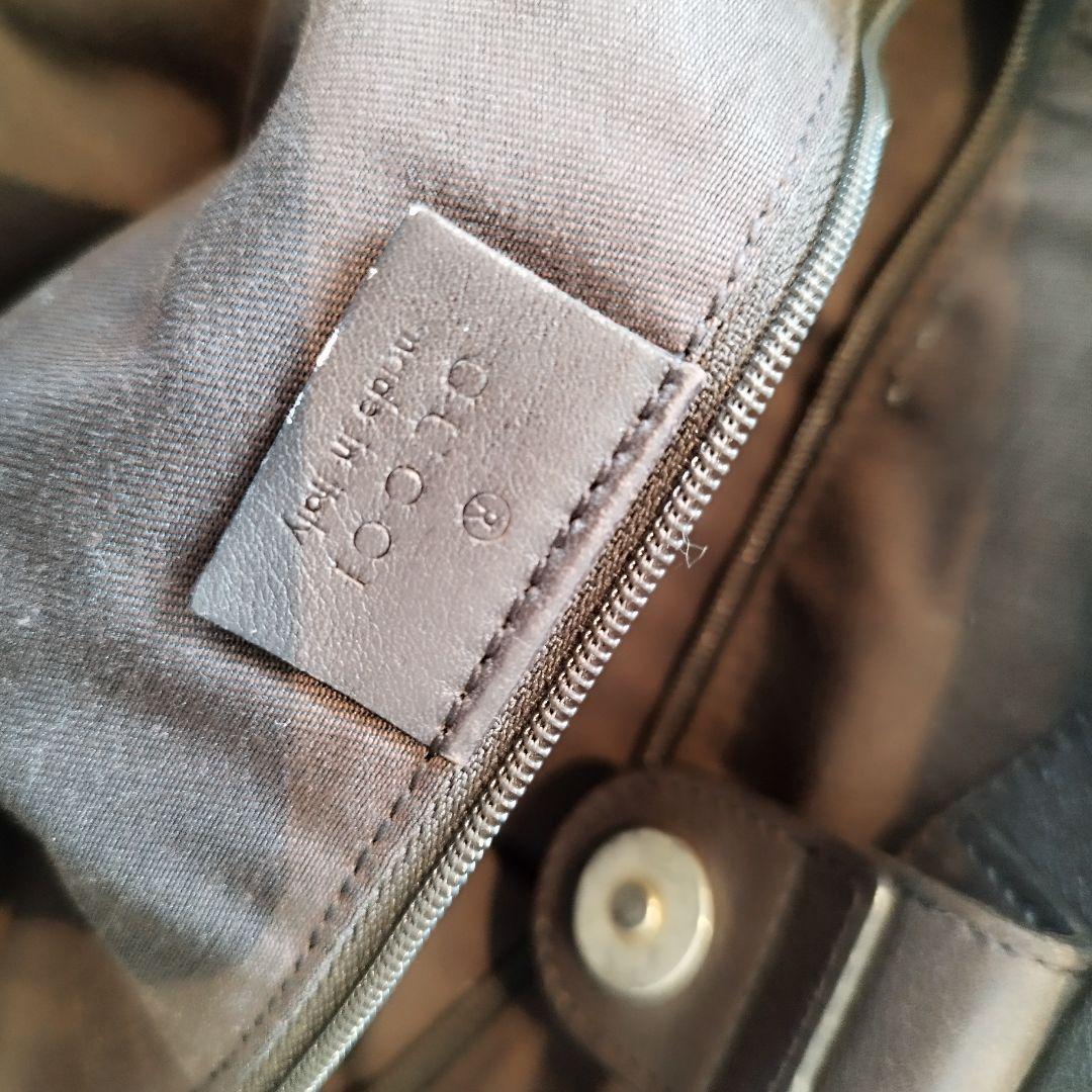 ち*︎様 グッチ GUCCIスーキートート ブラウン 総柄