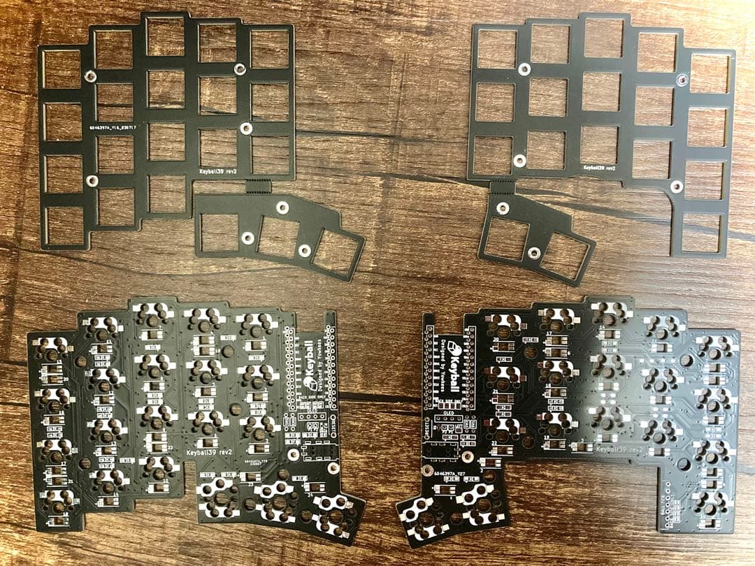 keyball39用黒色基板