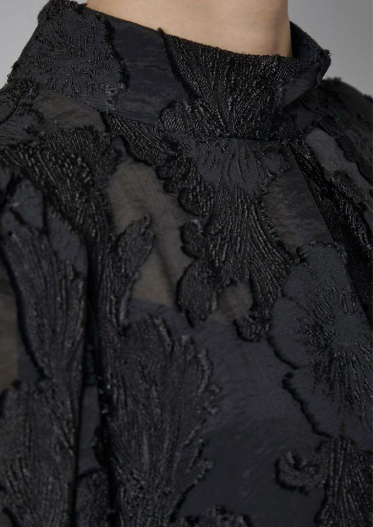 ♡美品♡FRAY I.D フラワージャガードシアーワンピース