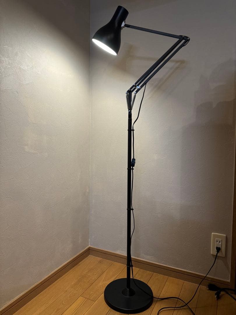 ANGLEPOISE Type75デスクランプ (フロアスタンディングセット