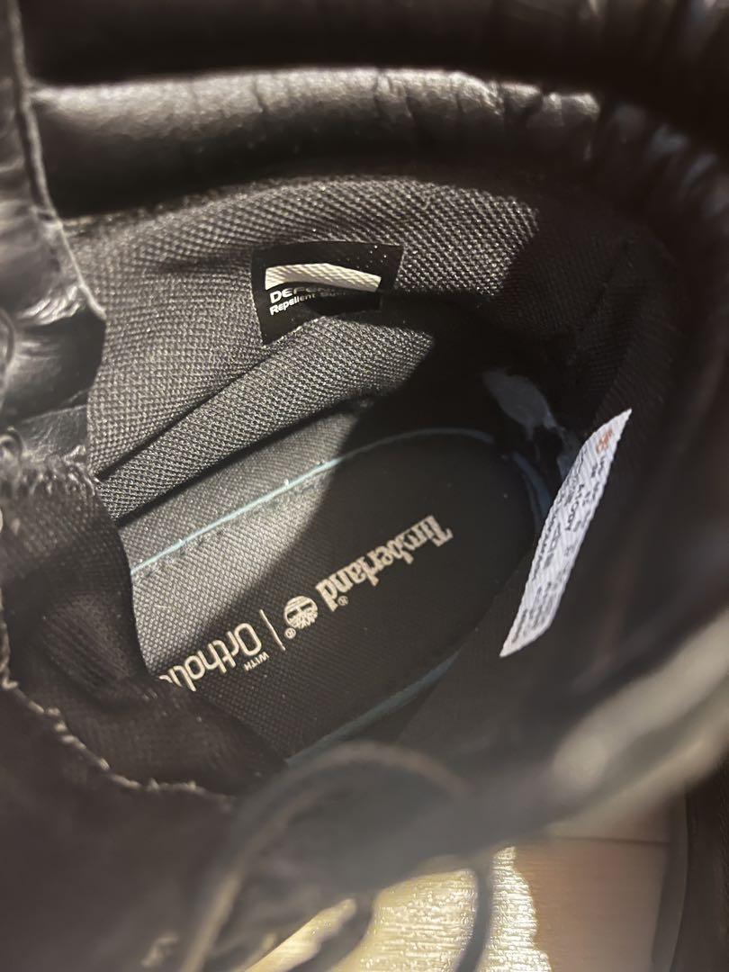Timberland 黒 スウェード ワークブーツ