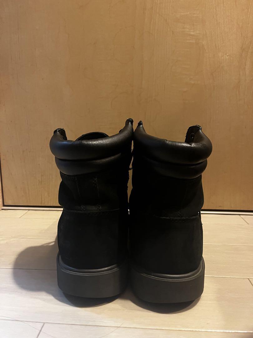 Timberland 黒 スウェード ワークブーツ