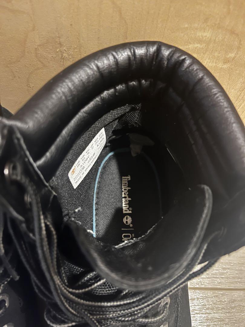 Timberland 黒 スウェード ワークブーツ
