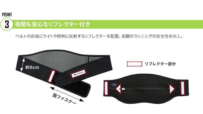 ファイテン スポーツベルト メタックスパーツ 85cm ブラック