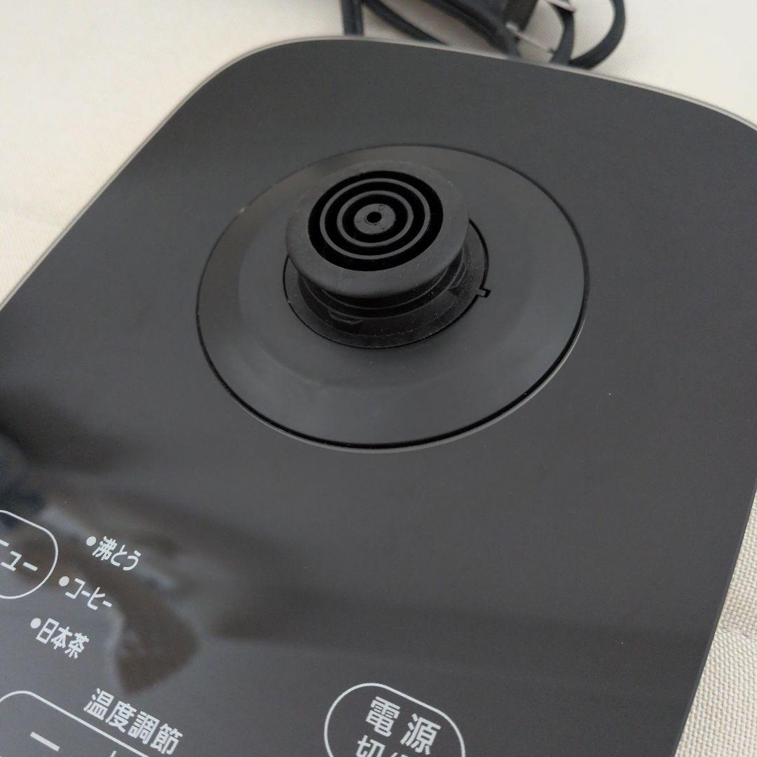 ★アイリスオーヤマ　1.5L　電気ケトル　IKE-G1500T-B ガラス