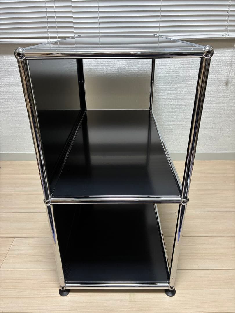 USMハラー 1列2段 ブラックUSMモジュラーファニチャー MARWIL-DEMENAGEMENTS_CH