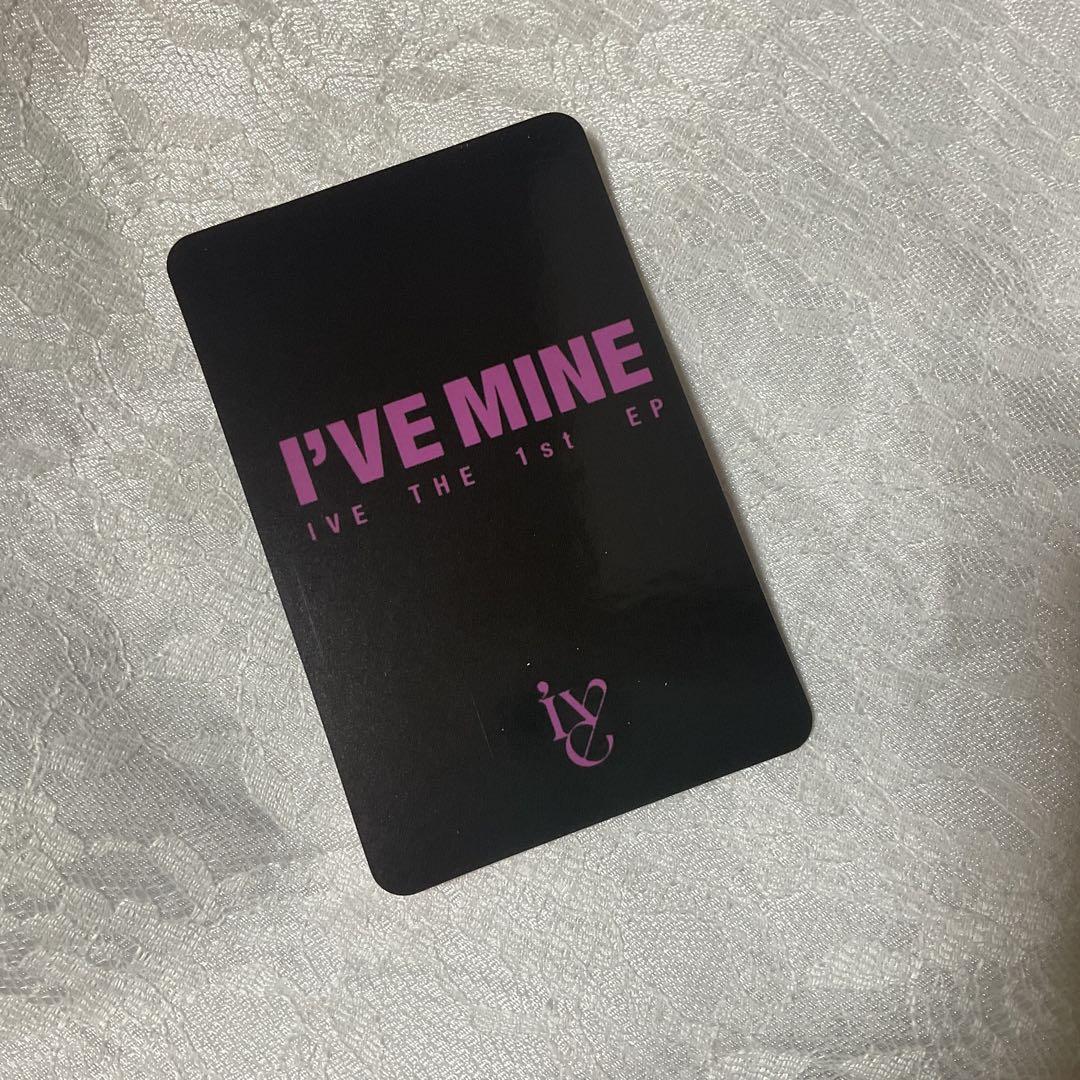 IVE - IVE コンプ❣️「ive mine」Applemusic ヨントントレカ IVE I've Mine 1st EP Official Apple Music Appmu Preorder