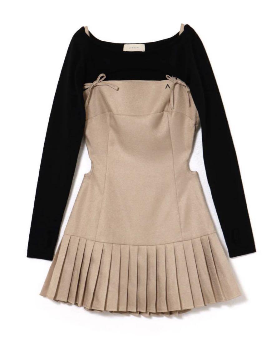 ANDMARY アンドマリー Karen knit set mini dress
