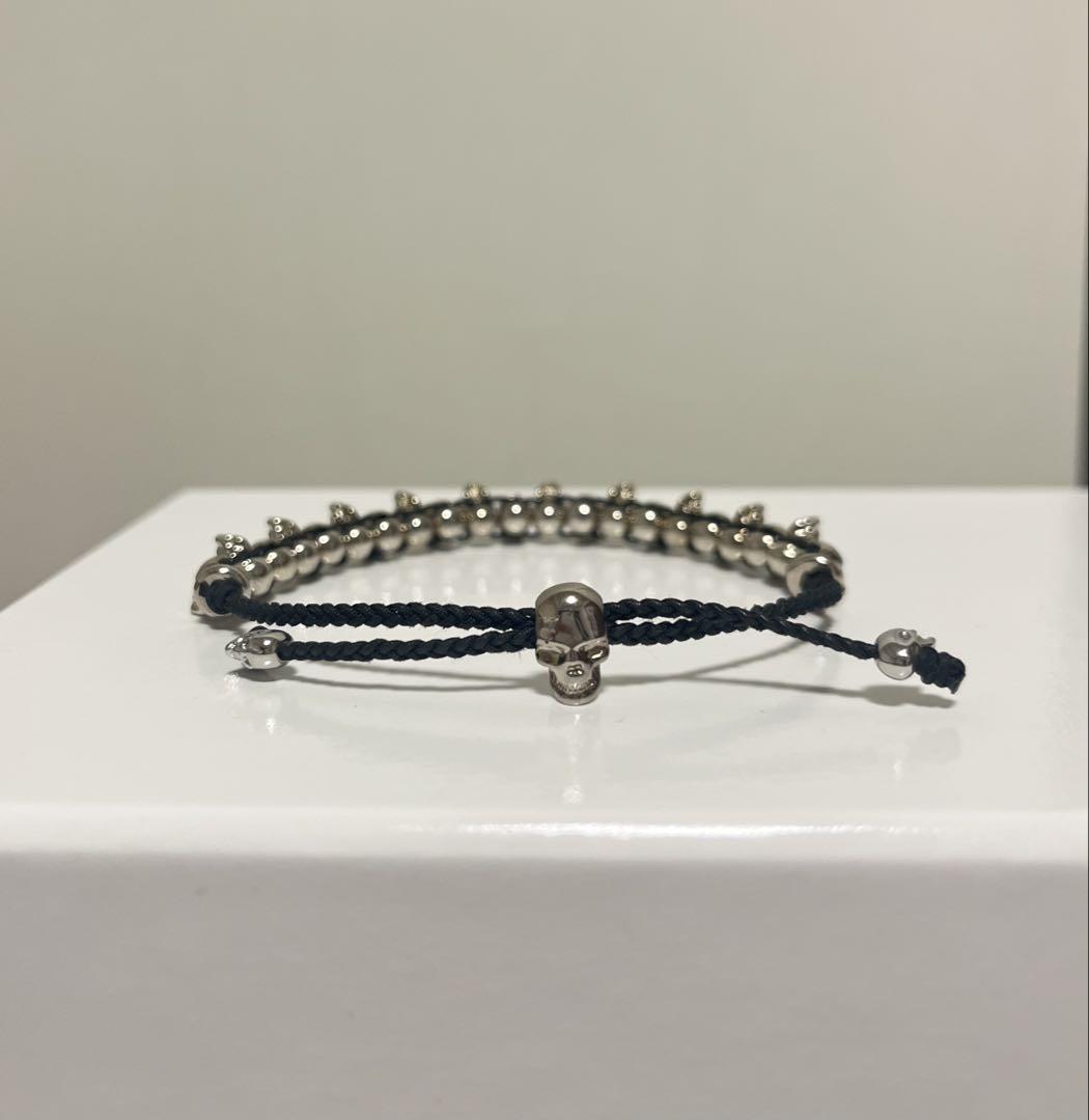 Alexander McQueenアレキサンダーマックイーン スカルブレスレット