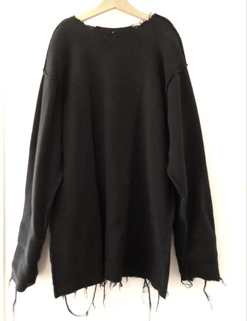 PERVERZE パーバーズ 完売loose center cut knit