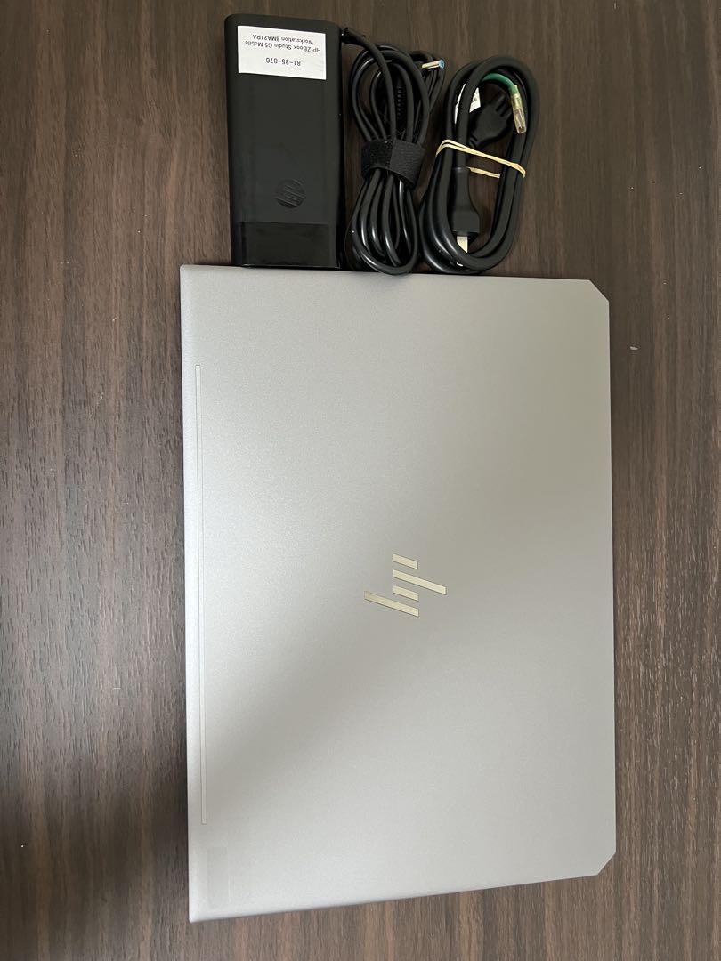 HP ZBook Studio G5 i7-9750H メモリ32GB