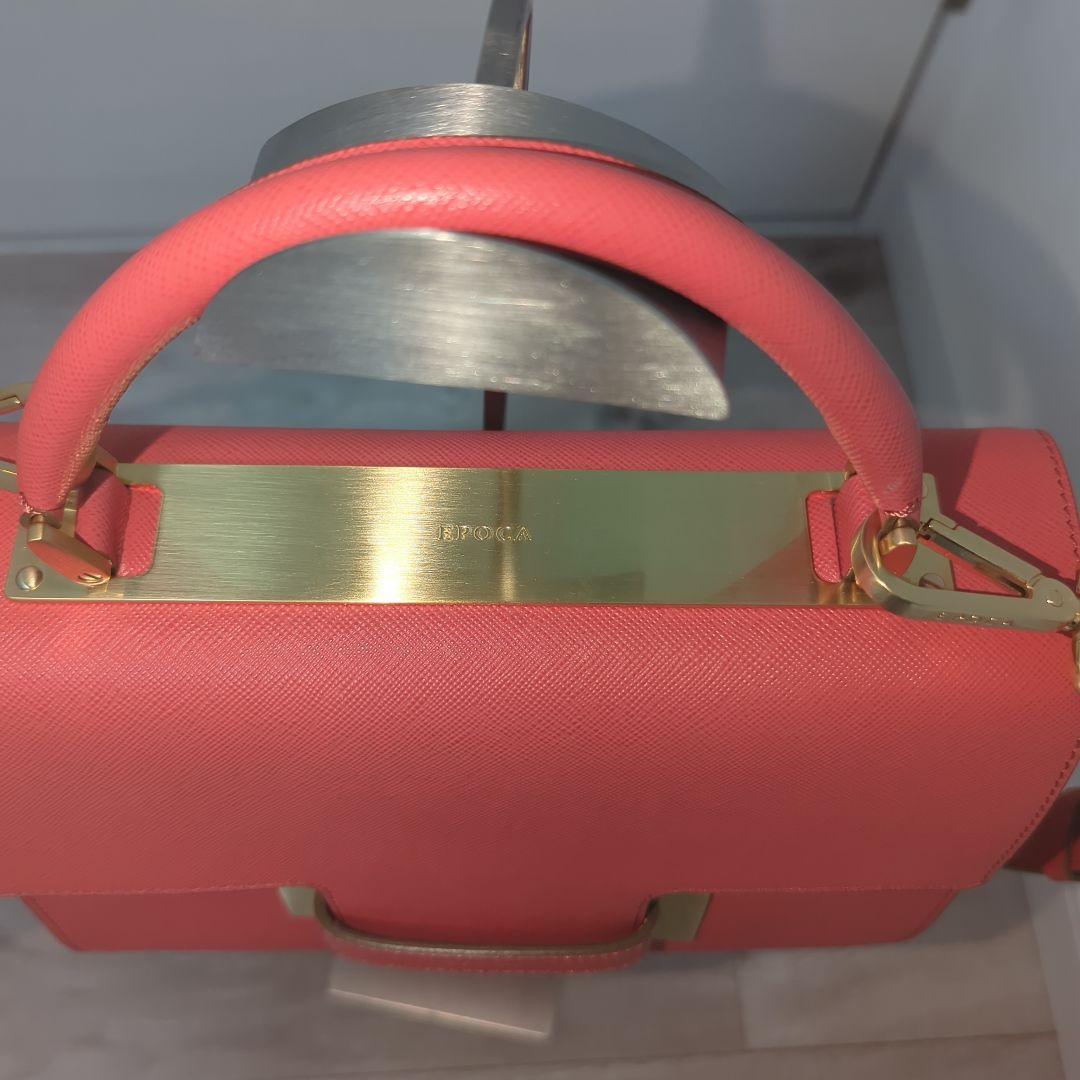 極美品　EPOCA エポカ　ハンドバッグ　ショルダー　2way 　ピンク 極美品 EPOCA エポカ ハンドバッグ ショルダー 2way ピンク