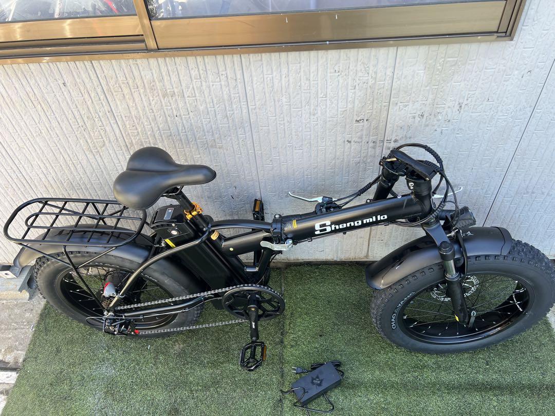 Shengmilo 電動自転車 折りたたみ　ファットバイク