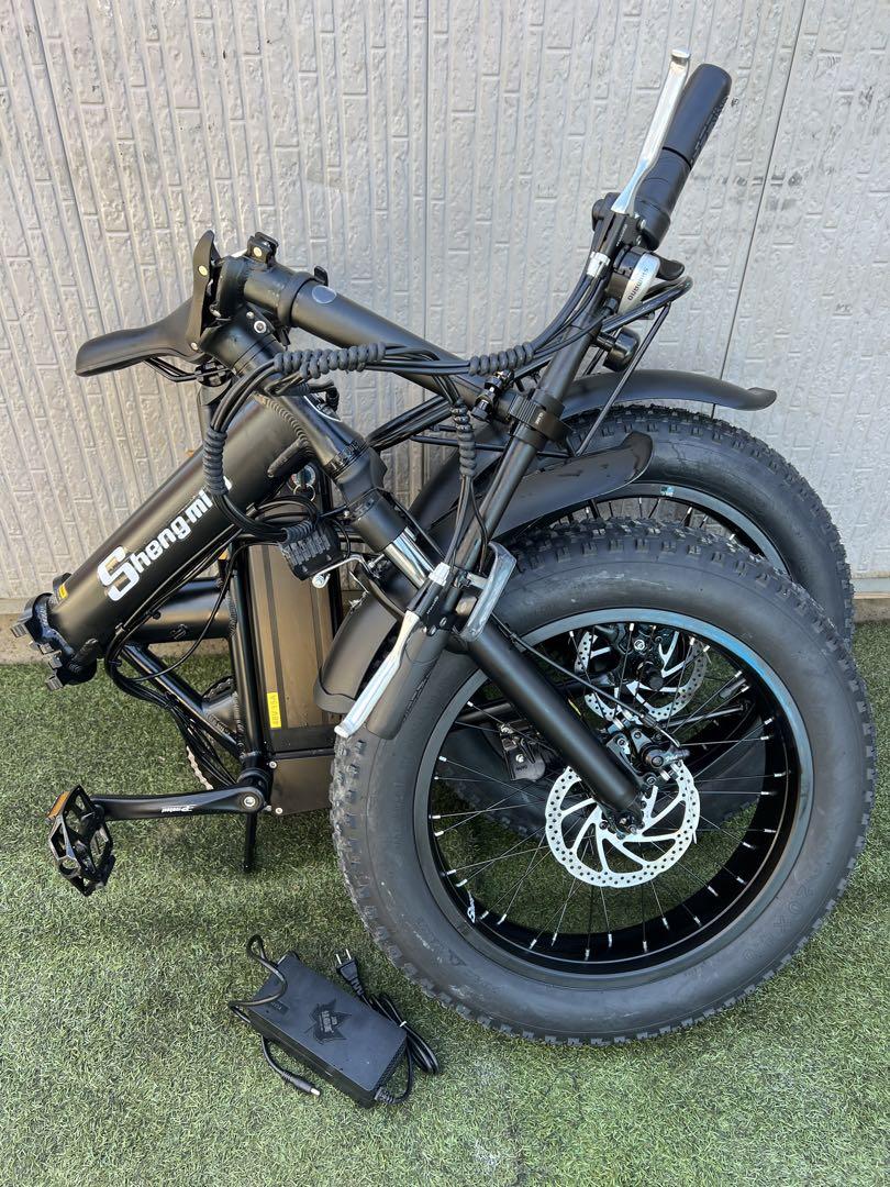 Shengmilo 電動自転車 折りたたみ　ファットバイク