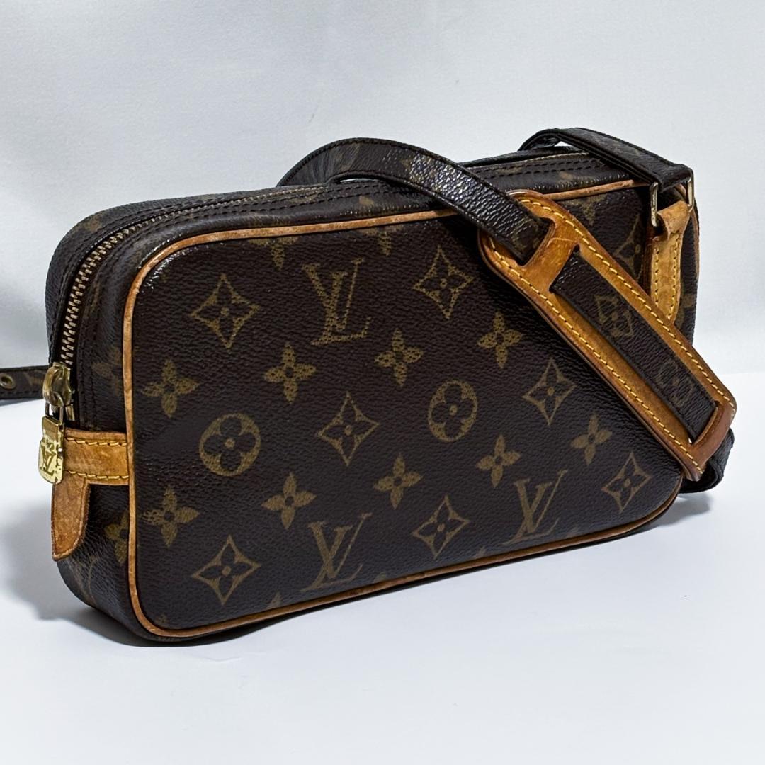超美品!! LOUIS VUITTON マルリーバンドリエール ショルダーバッグ 超美品】ヴィトン マルリーバンドリエール モノグラム