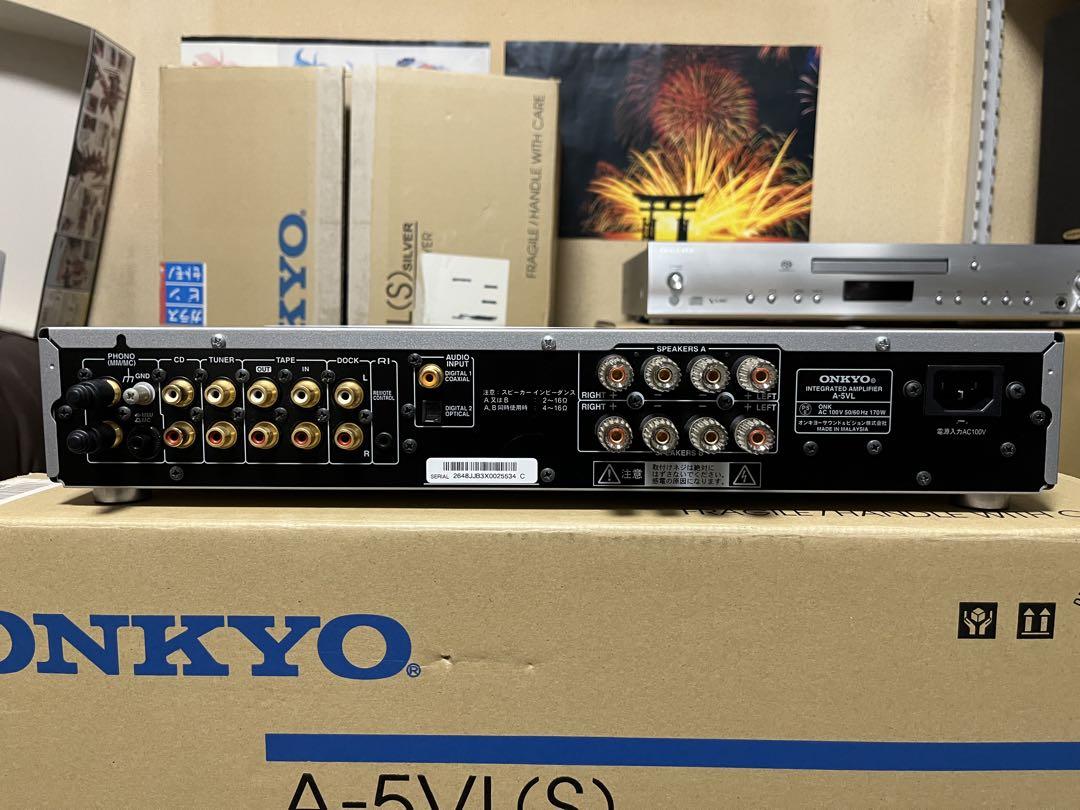 ONKYO A-5VL 別出品のC-S5VLとまとめ買いして下さい。