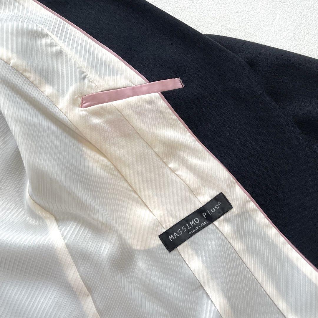 美品✨マッシモプラス パンツ スーツ セットアップ ブラック 13