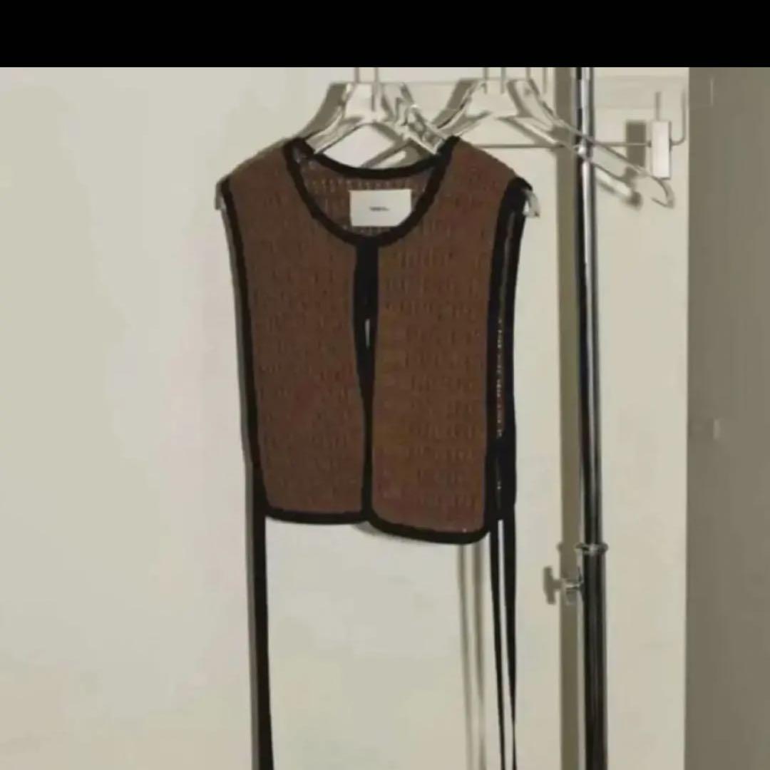 美品】TODAYFUL Cordyarn Piping Vest