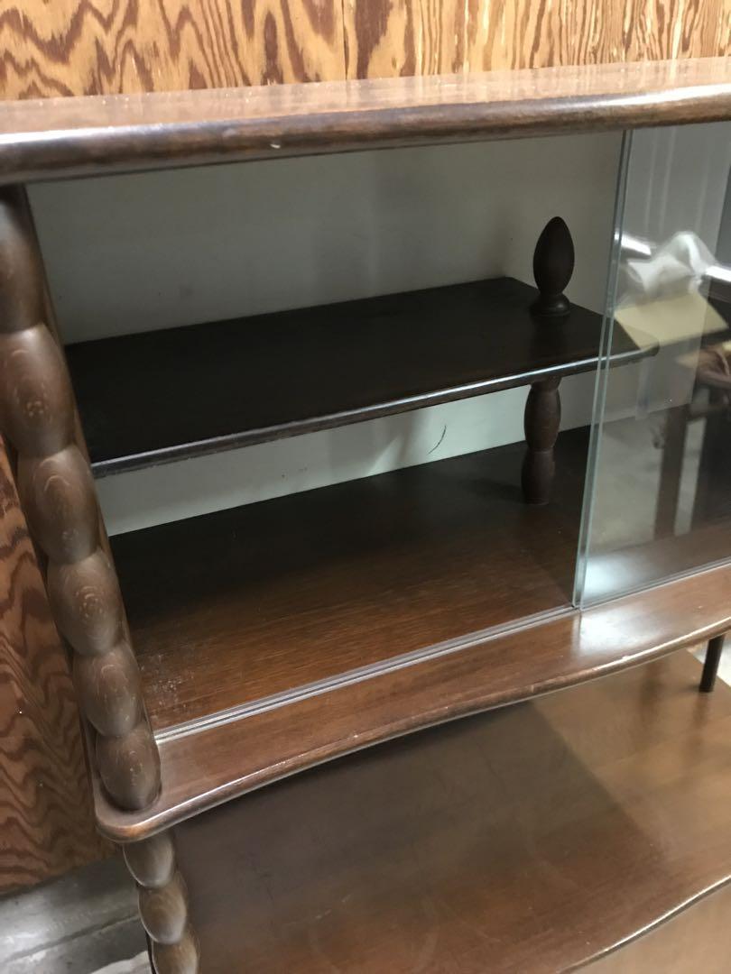 【送料込み】108×67×30cm、アンティーク、飾り棚、小物入れ、レトロ