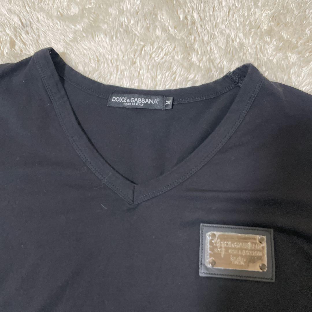 【希少】DOLCE & GABB ANA ドルチェ＆ガッバーナ VネックTシャツ