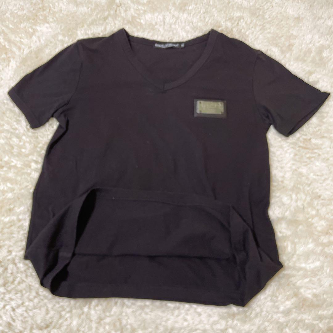 【希少】DOLCE & GABB ANA ドルチェ＆ガッバーナ VネックTシャツ