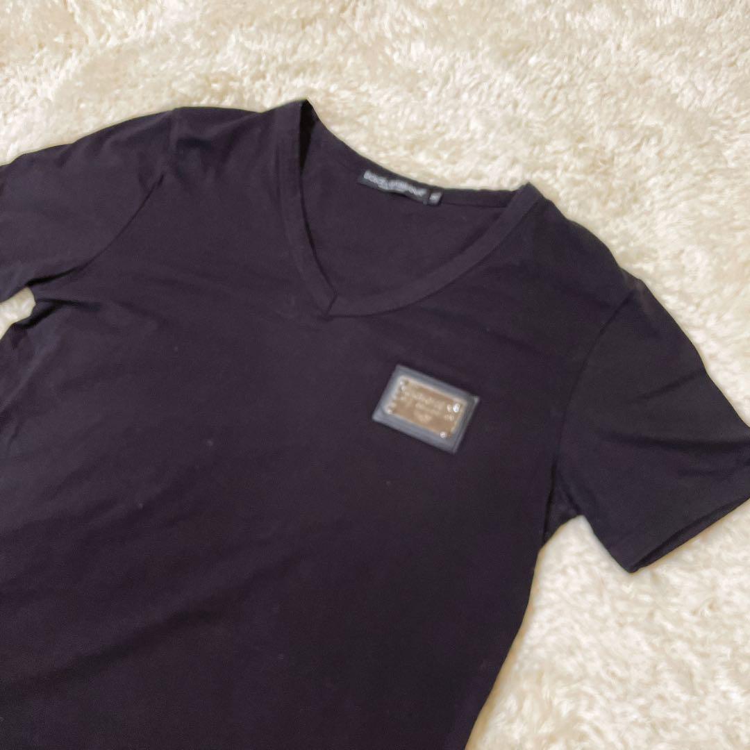 【希少】DOLCE & GABB ANA ドルチェ＆ガッバーナ VネックTシャツ