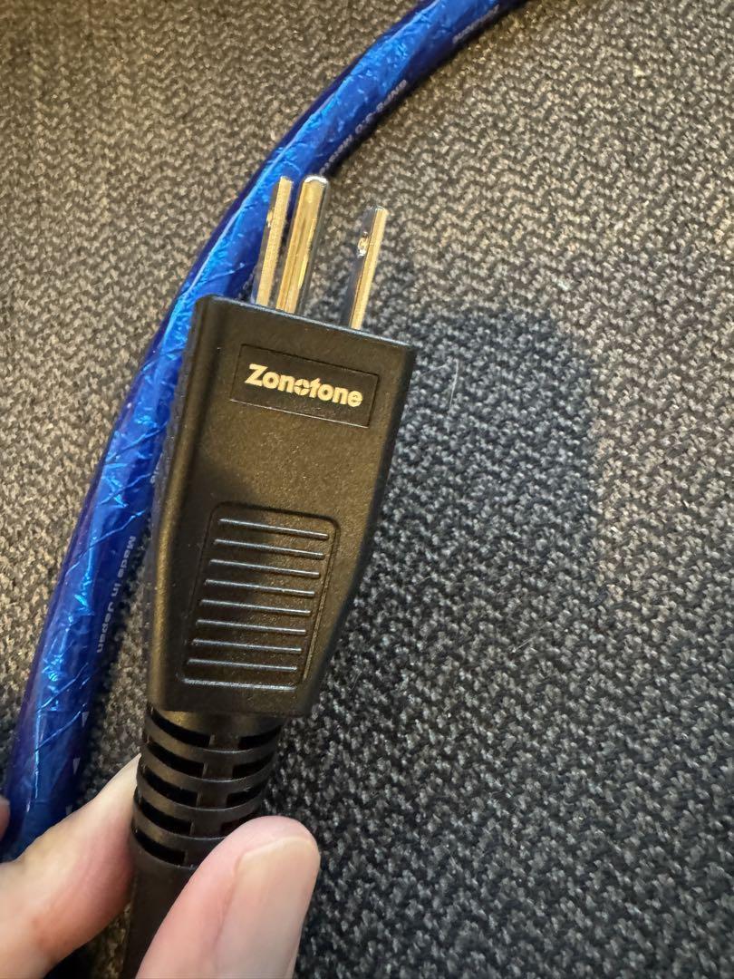 【Zonotone】6NPS-3.0 Meister 電源ケーブル 1.5m新品 Zonotone 6NPS-3.0Meister/1.5m（完成品） 高品位3芯シールド型