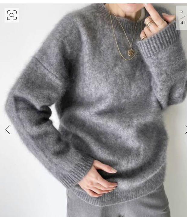 31%割引FREE SIZE激安正規 新品!L'Appartement Raccon Mohair Knit 配送ネットワーク 【Deuxieme Classe】CARIAGGI ユルタートル/RIBパンツ ニット/セーター