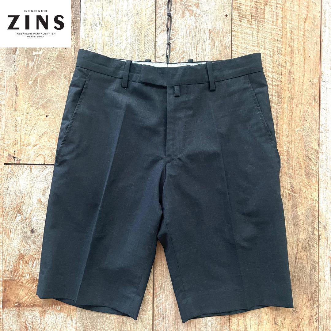 美品】BERNARD ZINS ウール スラックス ショートパンツ 38