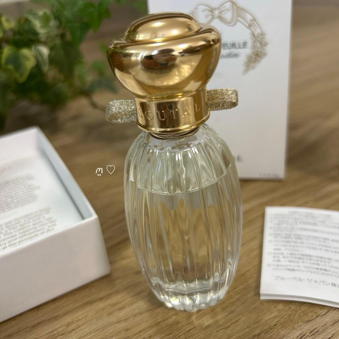 GOUTALグタール　ルシェブルフイユオードトワレ50ml香水ノベルティバッグ付
