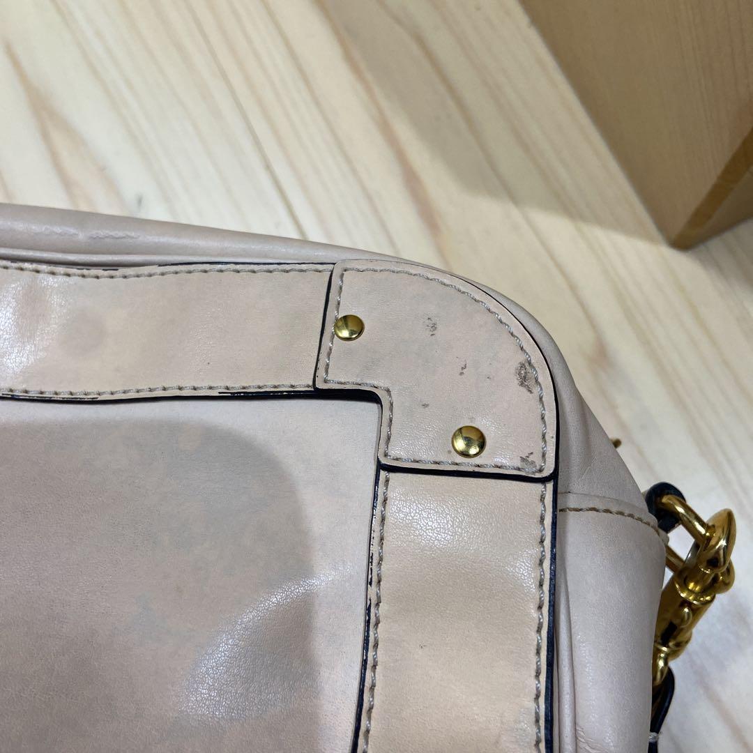 Chloé ショルダーバッグ ピンクベージュ　エデン