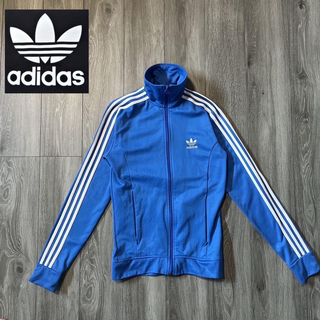 adidasオリジナル トラックジャケット ファイヤーバード ブルーL adidas originals