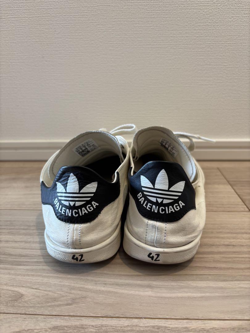 【国内発送★BALENCIAGA×ADIDAS】STAN SMITH スニーカー balenciaga adidas スニーカー Stan Smith 42