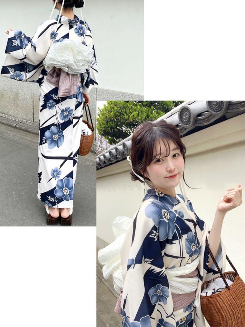 【新品】グレイルGRL　花柄浴衣セット[gi1527]