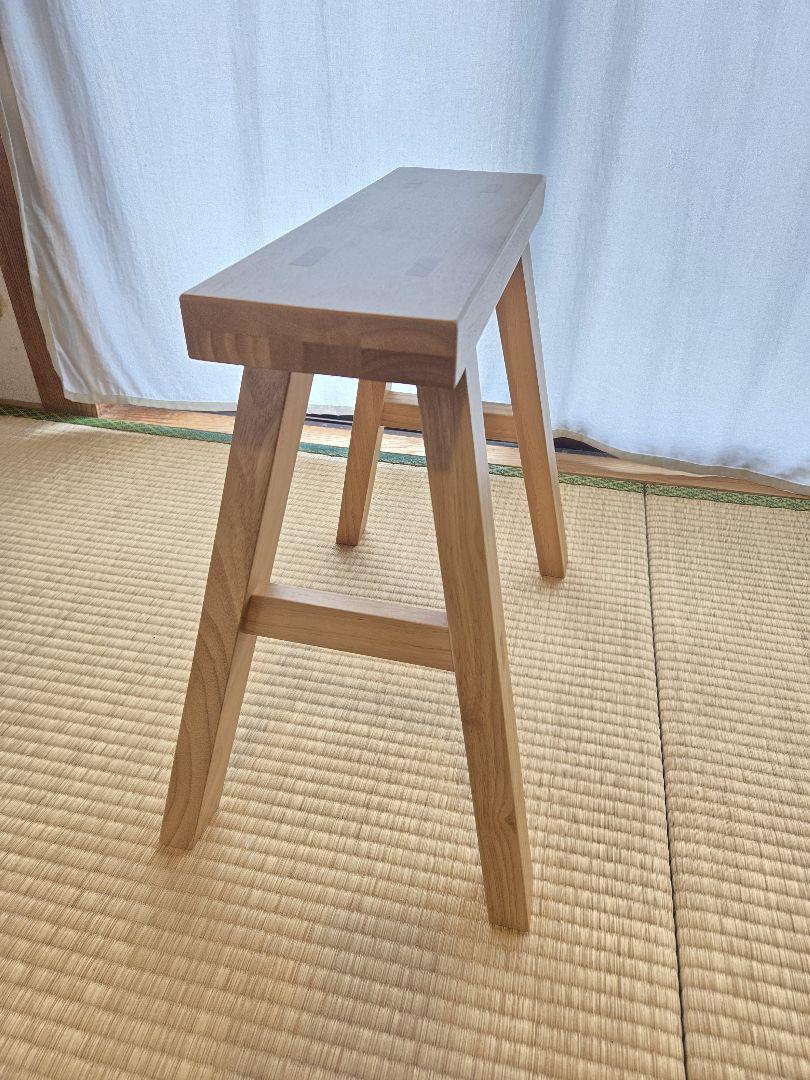 無印　木製ベンチ　小