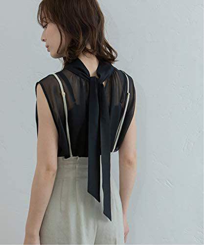 noble×CACHEC ボウタイブラウス yPmAG-m89792395734 定番超歓迎