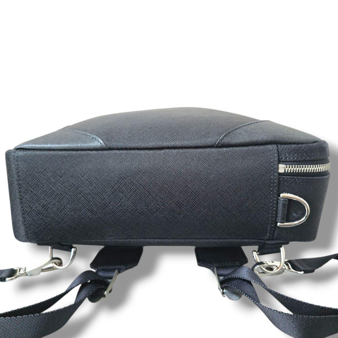 美品 ペッレモルビダ 3way ブリーフケース キャピターノ ブラック リュック