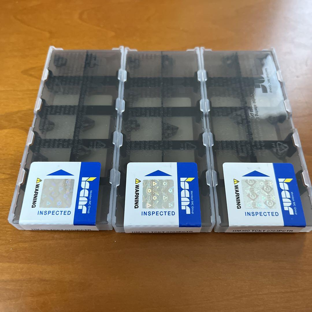 イスカル　チップ　3ケース