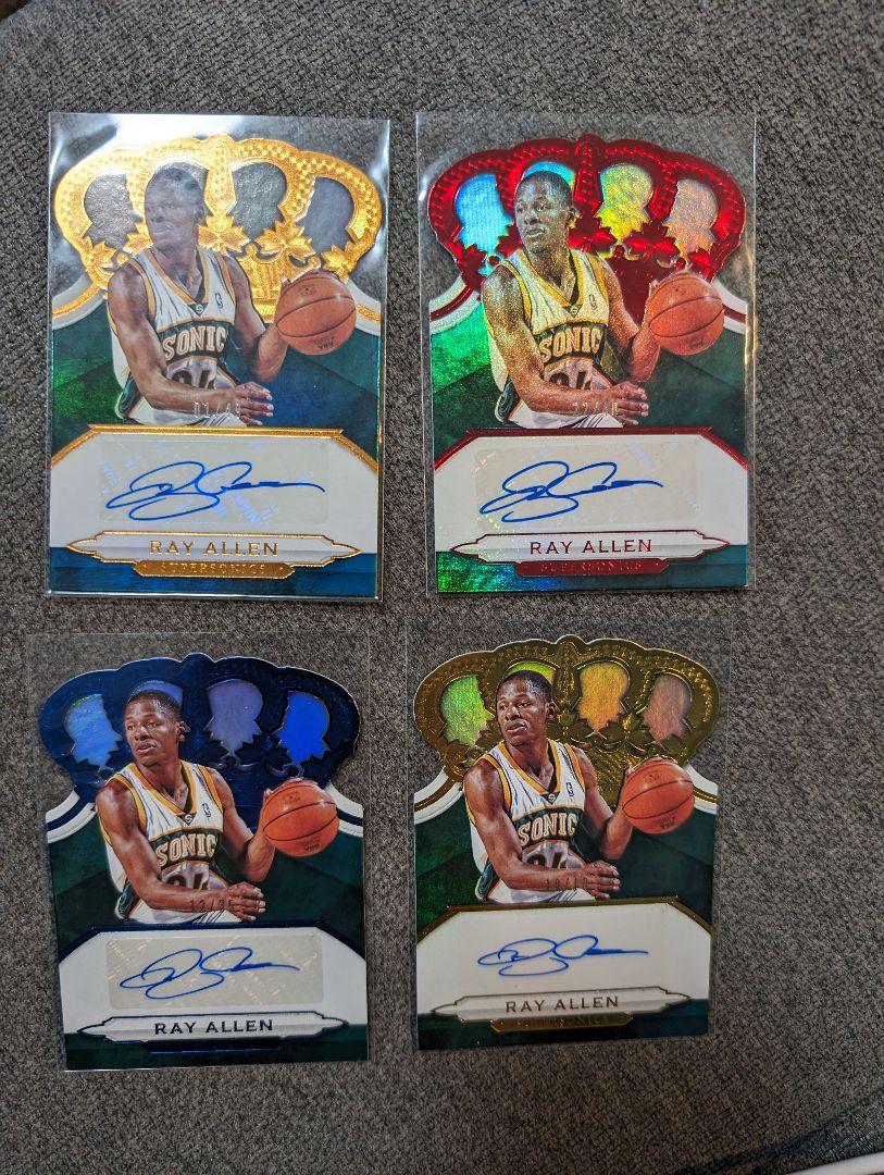 Ray Allen サインカード　4枚セット