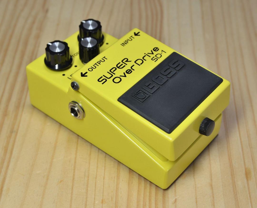 美品 BOSS SD-1 オーバードライブ　電源アダプター付