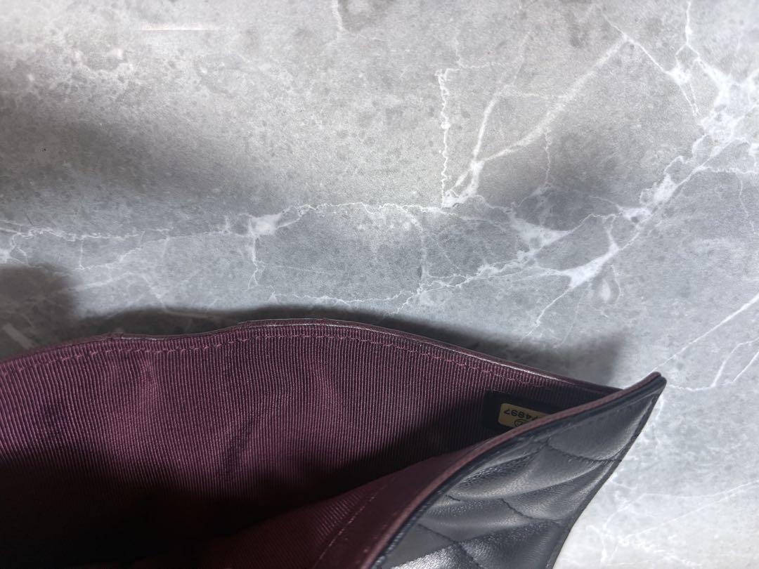【美品✨正規品】CHANEL マトラッセ　ラムスキン 長財布