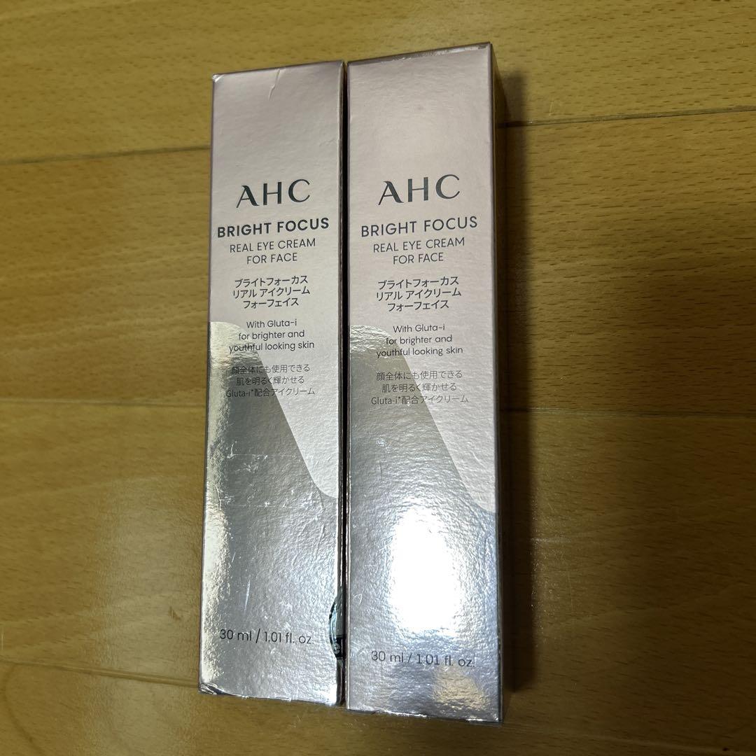 AHC ブライトフォーカス リアル アイクリーム フォーフェイス 30ml