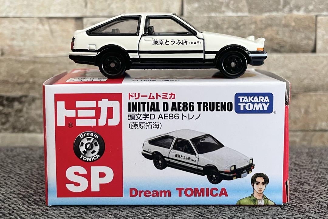 ドリームトミカ 頭文字D AE86 トレノ(藤原拓海)SP 新品未使用未開封 ミニカー 1/61 頭文字D AE86トレノ 藤原拓海(ホワイト×ブラック