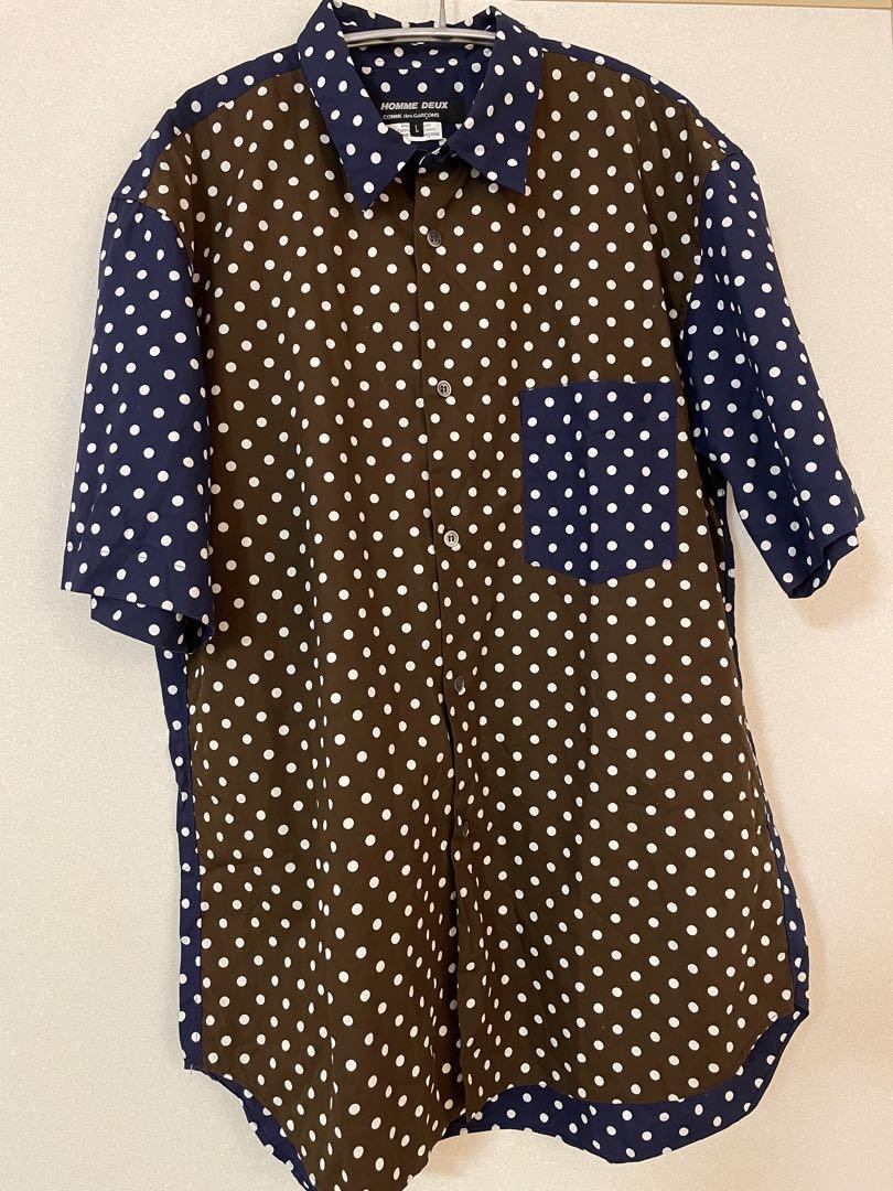 COMME des GARCONS HOMME DEUX ドットシャツ