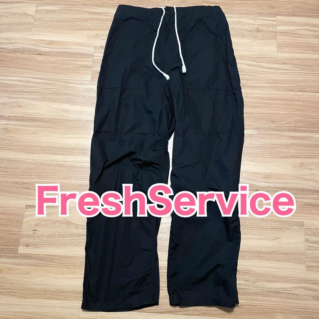 Fresh Service パンツ ベイカーパンツ 黒M・FreshService