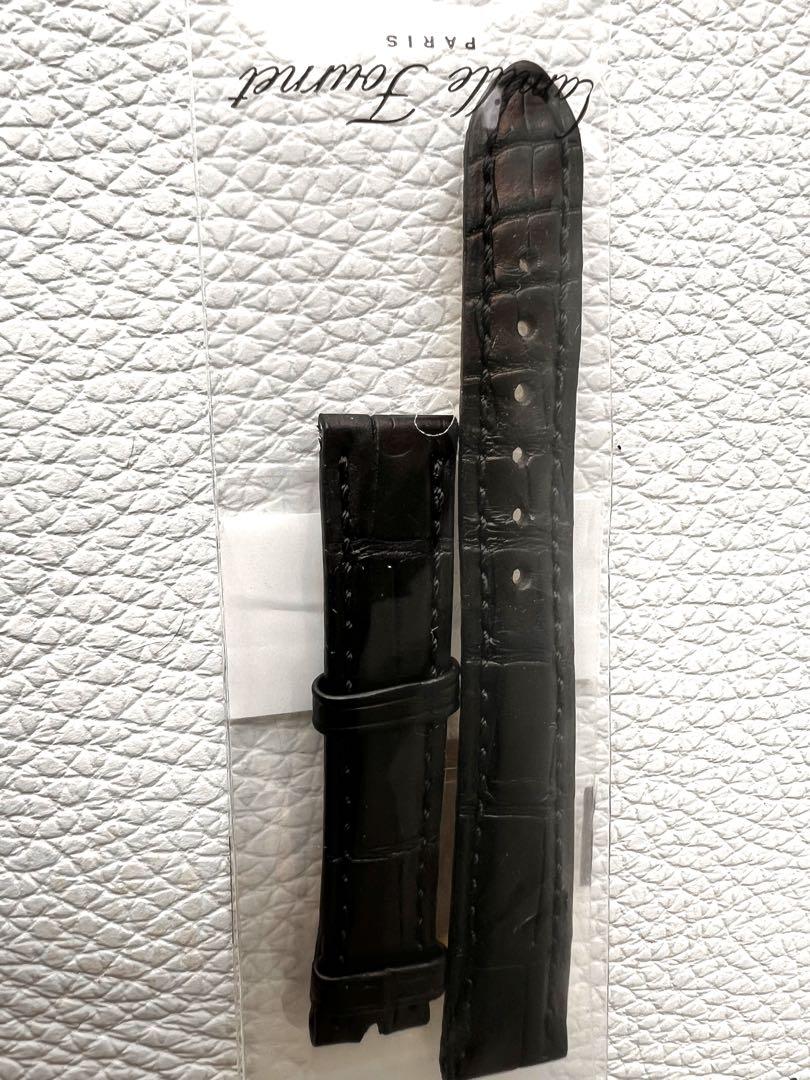 ハリー・ウィンストン プルミエール クロコ ベルト Ｓサイズ【新品、未使用】 時計ベルトオーダー専門店エビスレザー：ハリーウィンストン