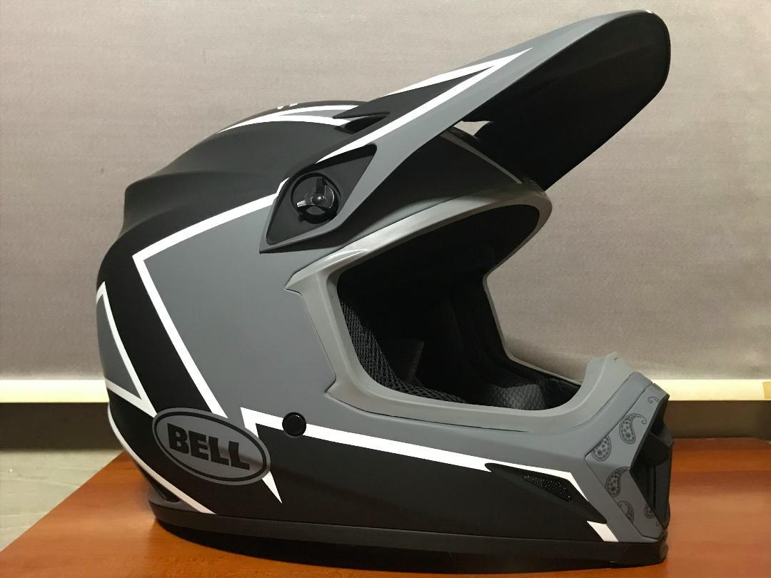 在庫あ定番 BELL MX-9 MIPS XL オフロードヘルメット マットブラック グレー sPc2m-m89797844073 国産通販