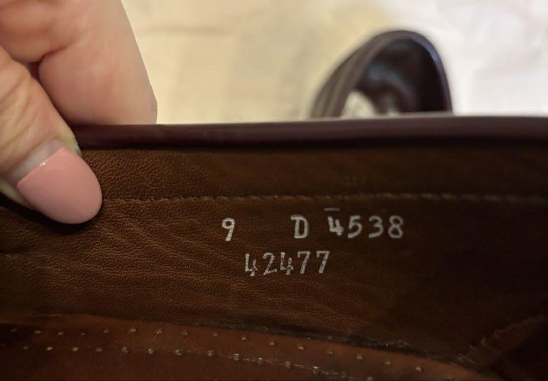 Allen Edmonds バーガンディ ローファー 9D
