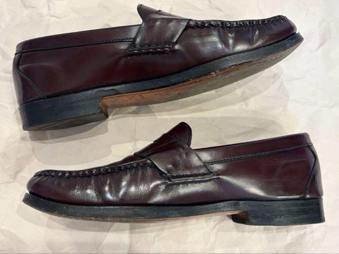 Allen Edmonds バーガンディ ローファー 9D